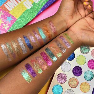 United Shades of Glitter 21 Pressed Glitter Palette