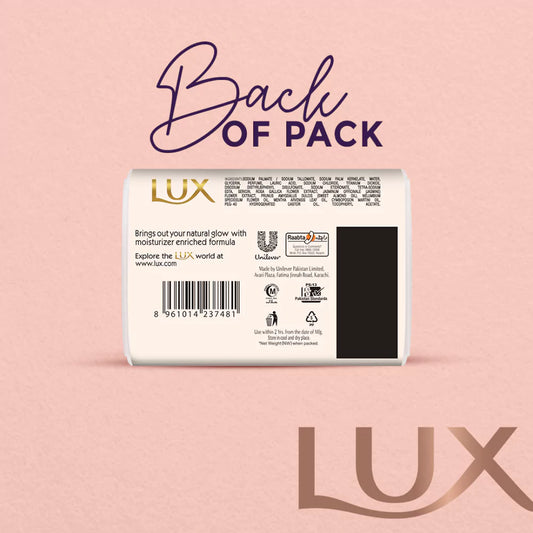 Lux Bar White Velvet Glow 100G