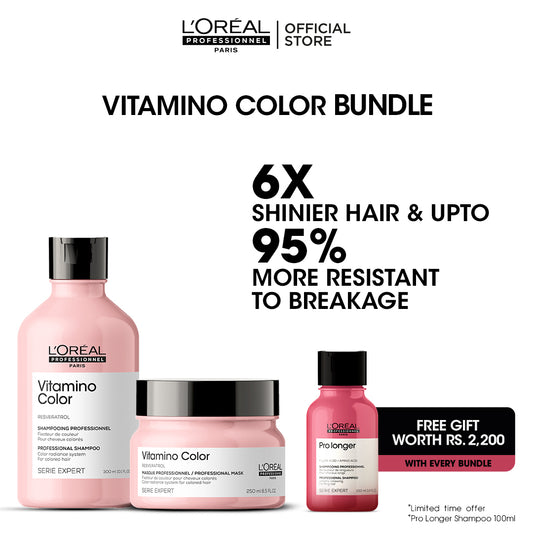 Vitamino Bundle + FREE Pro Longer Shampoo 100ml