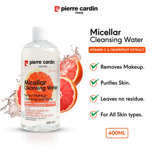 Cleansing Micellar Water 400ml - With Pink Grapefruit And Vitamin C