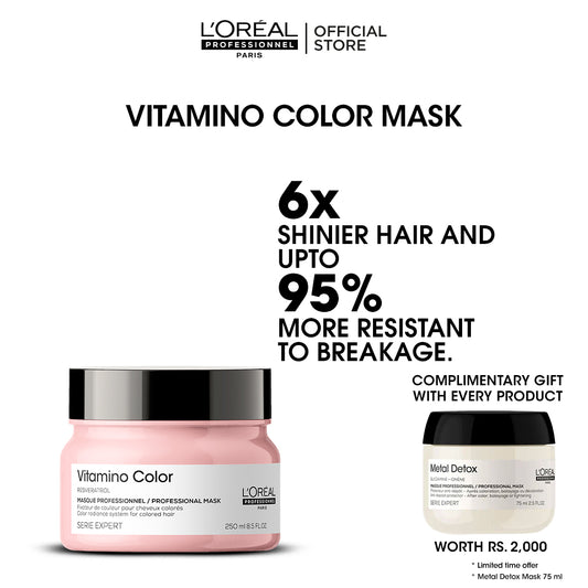 Buy Viamino Color Mask & Get Free Metal Detox Mask 75 ml