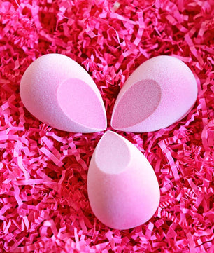 What A Softy Microfiber Waterdrop Cut Beauty Sponge
