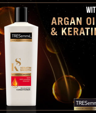 Tresemme Conditioner Keratin Smooth & Straight 160Ml