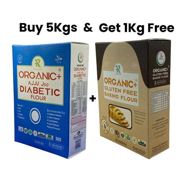 Buy 5Kg Diabetic Flour and get 1Kg Baking Flour Free