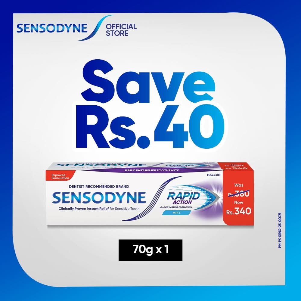 Sensodyne Rapid Action 70g