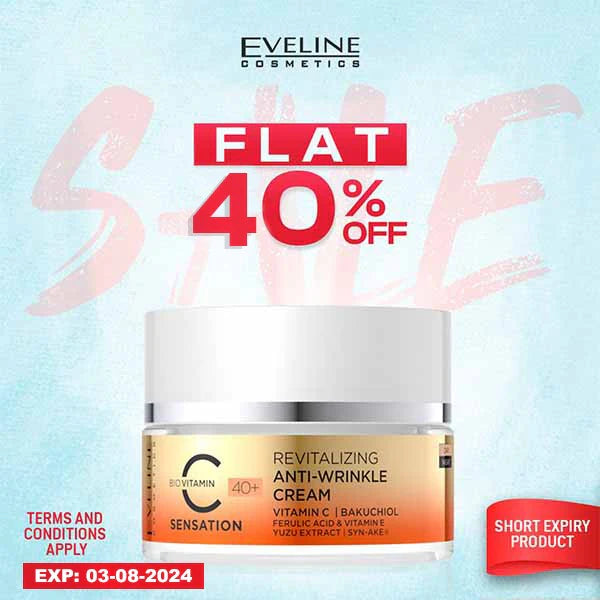 C Sensation Revitalizing Anti-Wrinkle Day And Night Cream 40+