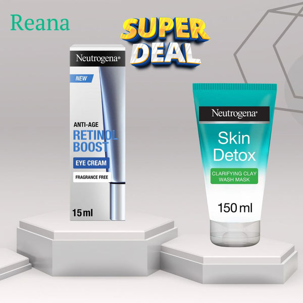 NG Retinol boost Day Cream SPF15 50mlÂ with Neutrogena share neutrogena skin detox clarifying clay wash mask