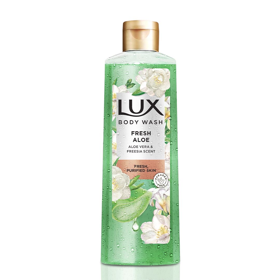 Lux Aloe Vera Body Wash Box  (Green) - 520ML