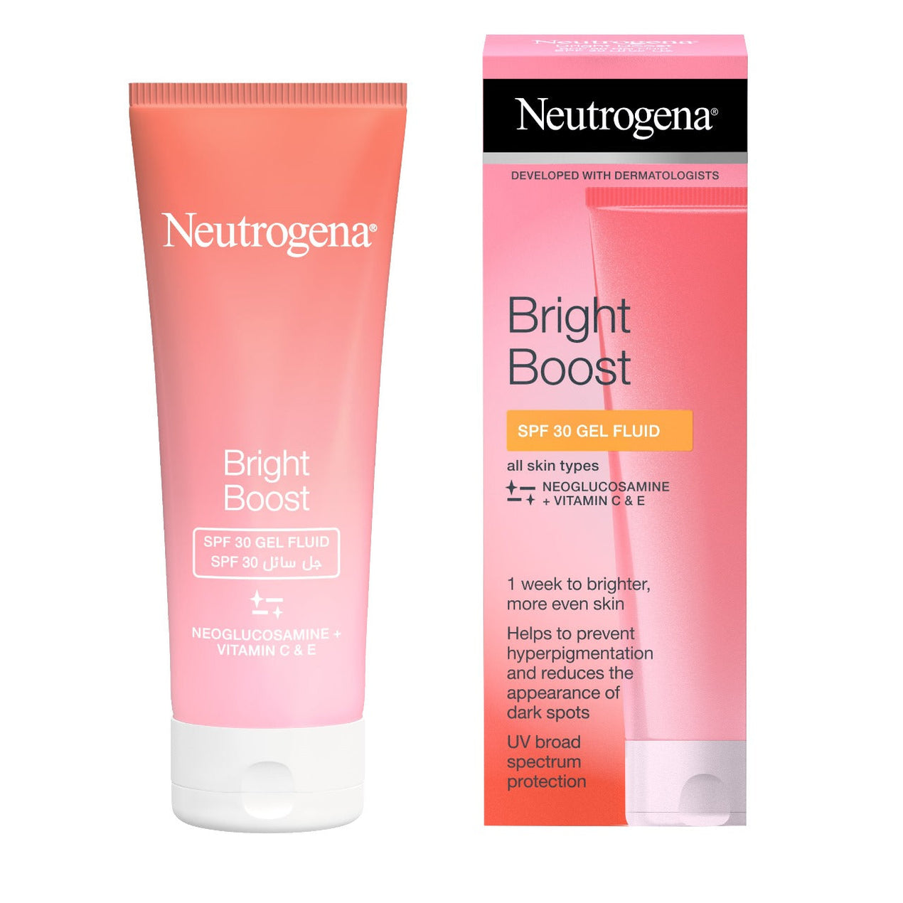 NG BRIGHT BOOST GEL FLUID SPF30