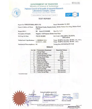 Organic+ All Purpose Gluten Free flour 4Kgs