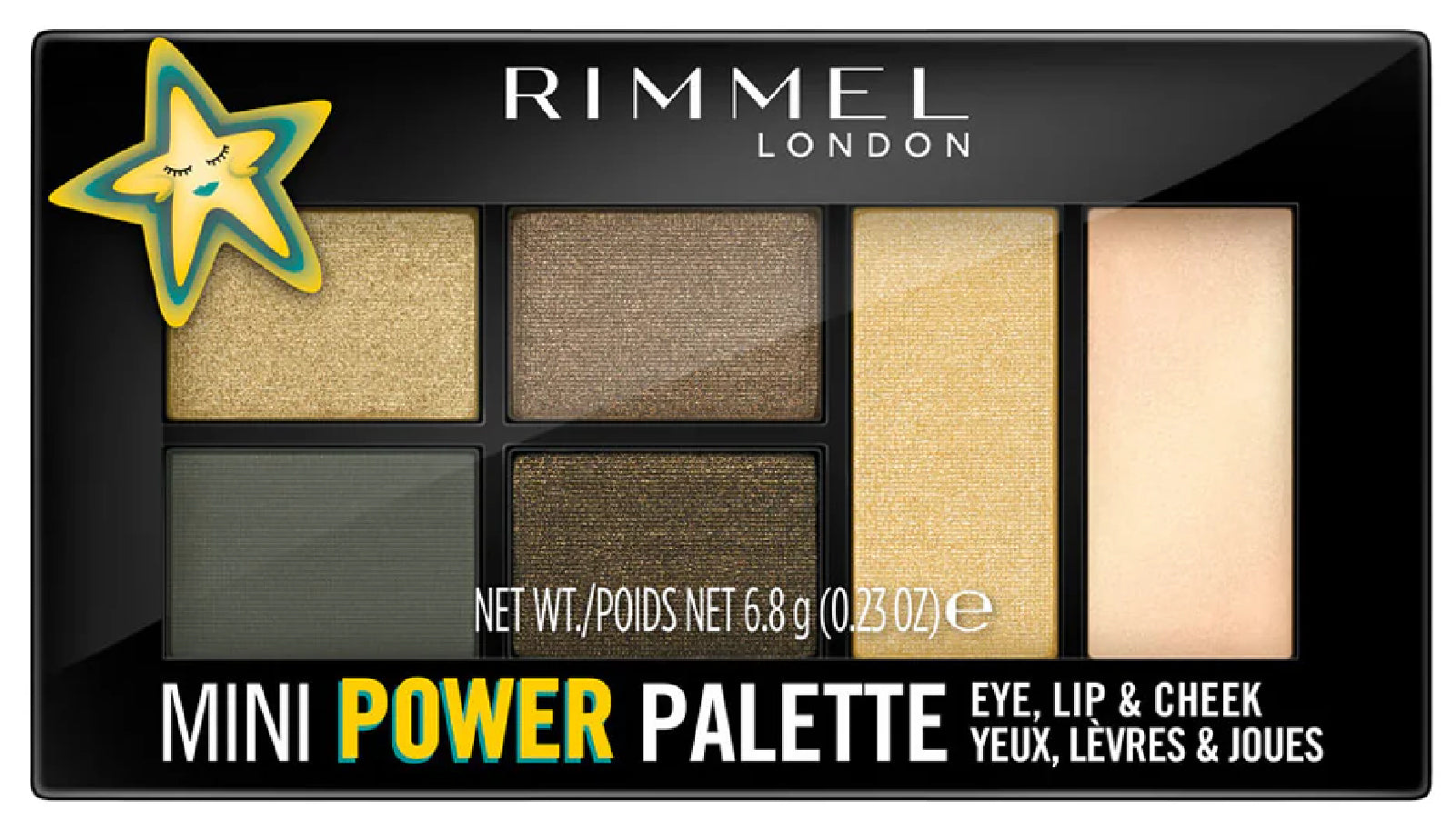 Rimmel London Mini Power Palette - 005 Boss Babe