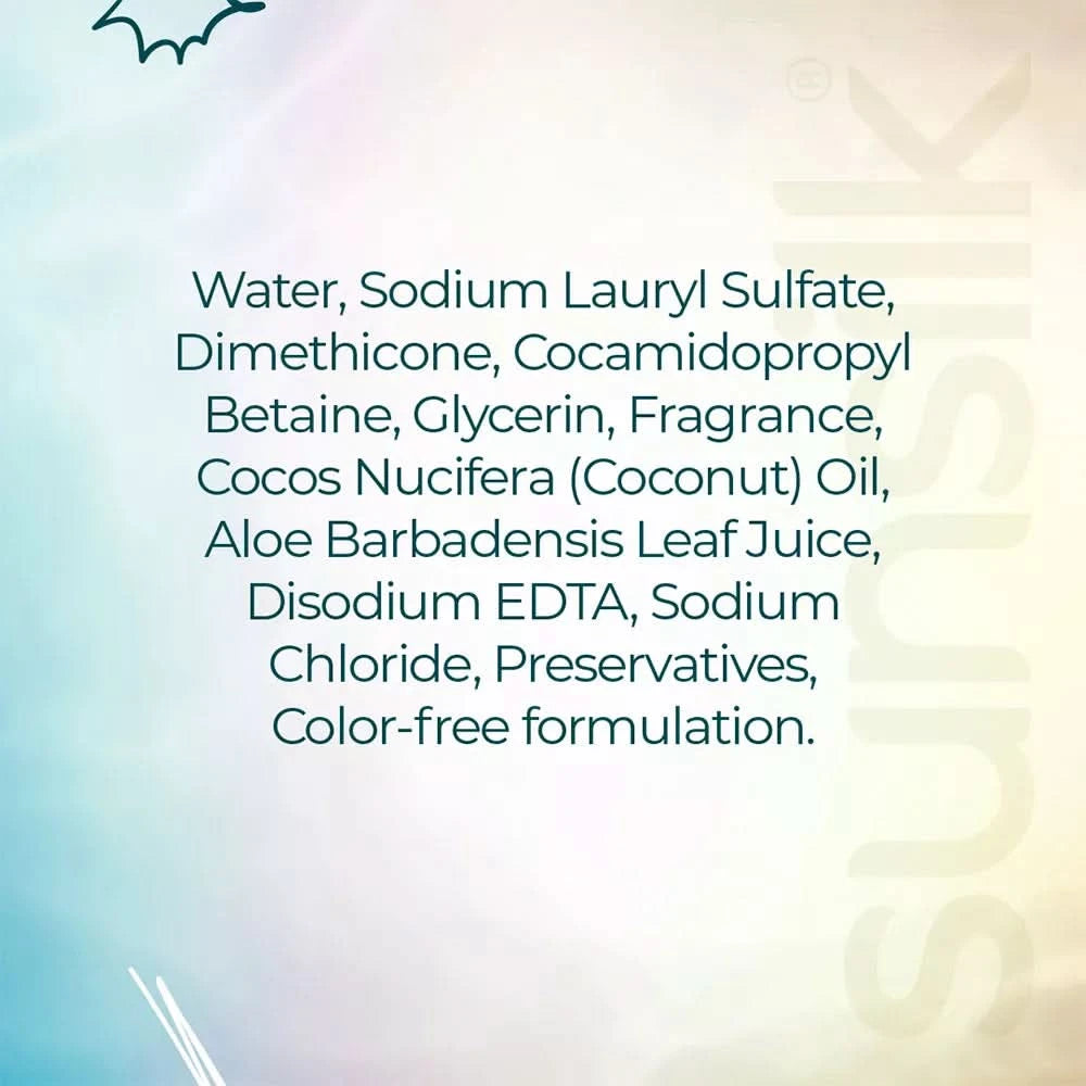 Sunsilk Cocunut oil & alovera 24X205ml