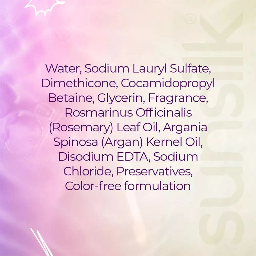SUNSILK ROSEMARY & ARGON OIL 24X205ml