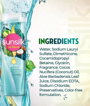 Sunsilk Cocunut oil & alovera 24X205ml