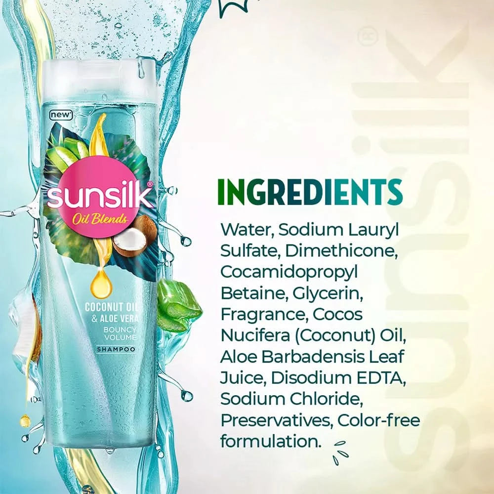 Sunsilk Cocunut oil & alovera 24X205ml