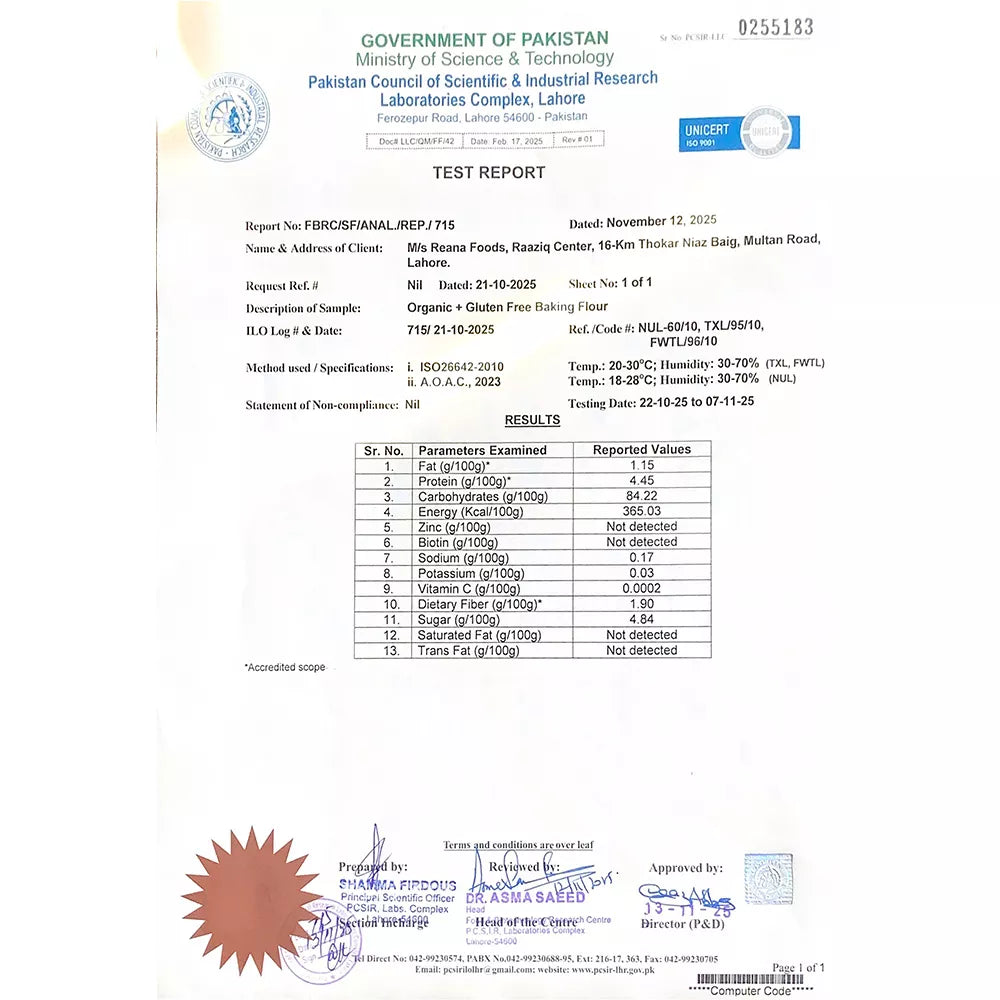 Gluten free baking flour - 1000g