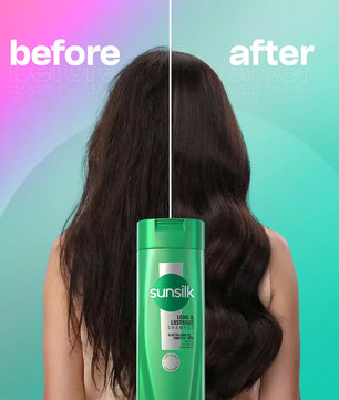 SUNSILK LONG AND HEALTHY SHAMPOO 185ML