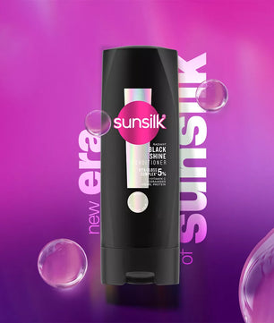 SUNSILK BLACK SHINE CONDITIONER 180ML