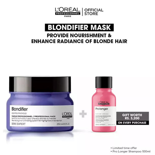 Buy Blondifier Gloss Mask & Get Free Prolonger Shampoo 100ml