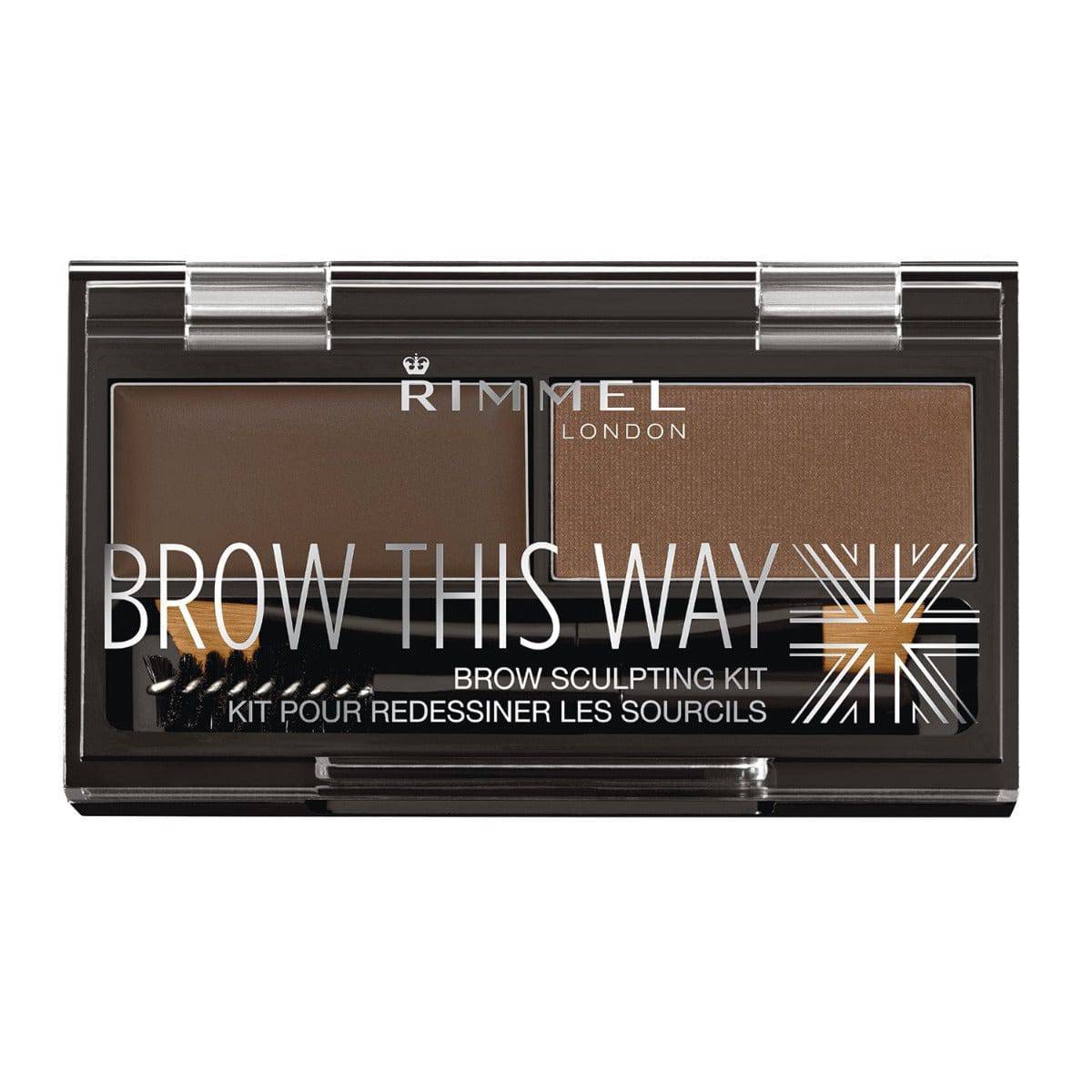 Rimmel Brow This Way Palette - Dark