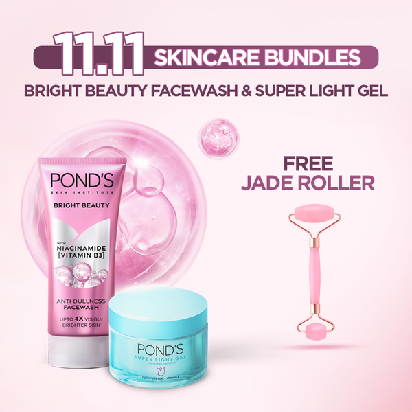 Bright Beauty Face Wash & Super Light Get + Jade Roller