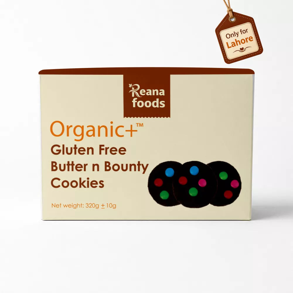 Organic + Gluten Free Butter n Bounty Cookies - 320g