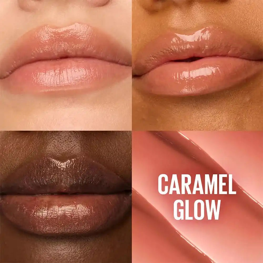 Maybelline Lifter Glaze, Tinted Lip Oil Balm with cherry extract - 24Hr Hydrated Lips