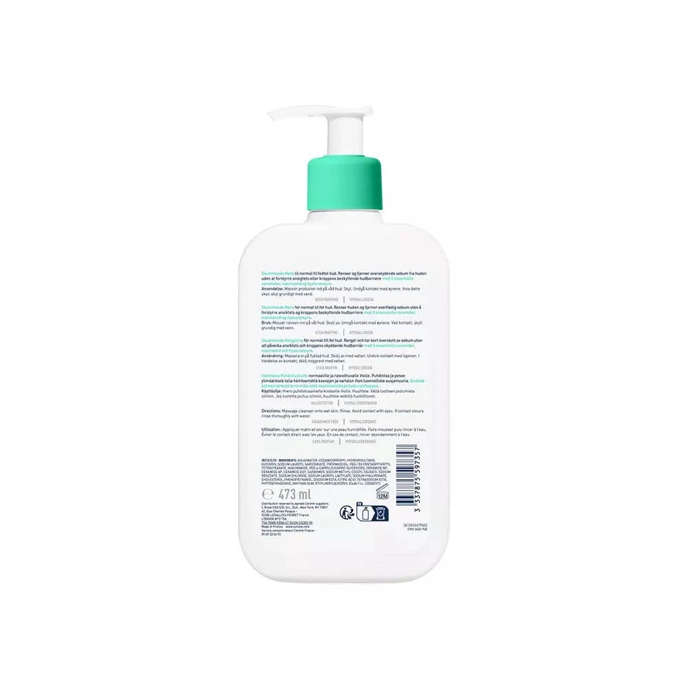 Lrp - Effaclar Purifying Mousse Gel Cleanser 400ml