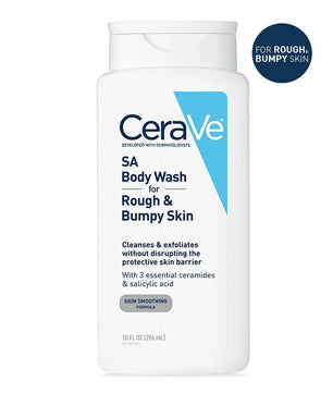 Cerave Sa Body Wash For Rough & Bumpy Skin 10 Oz