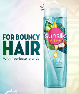SUNSILK COCONUT AND ALOE VERA SHAMPOO 380ML