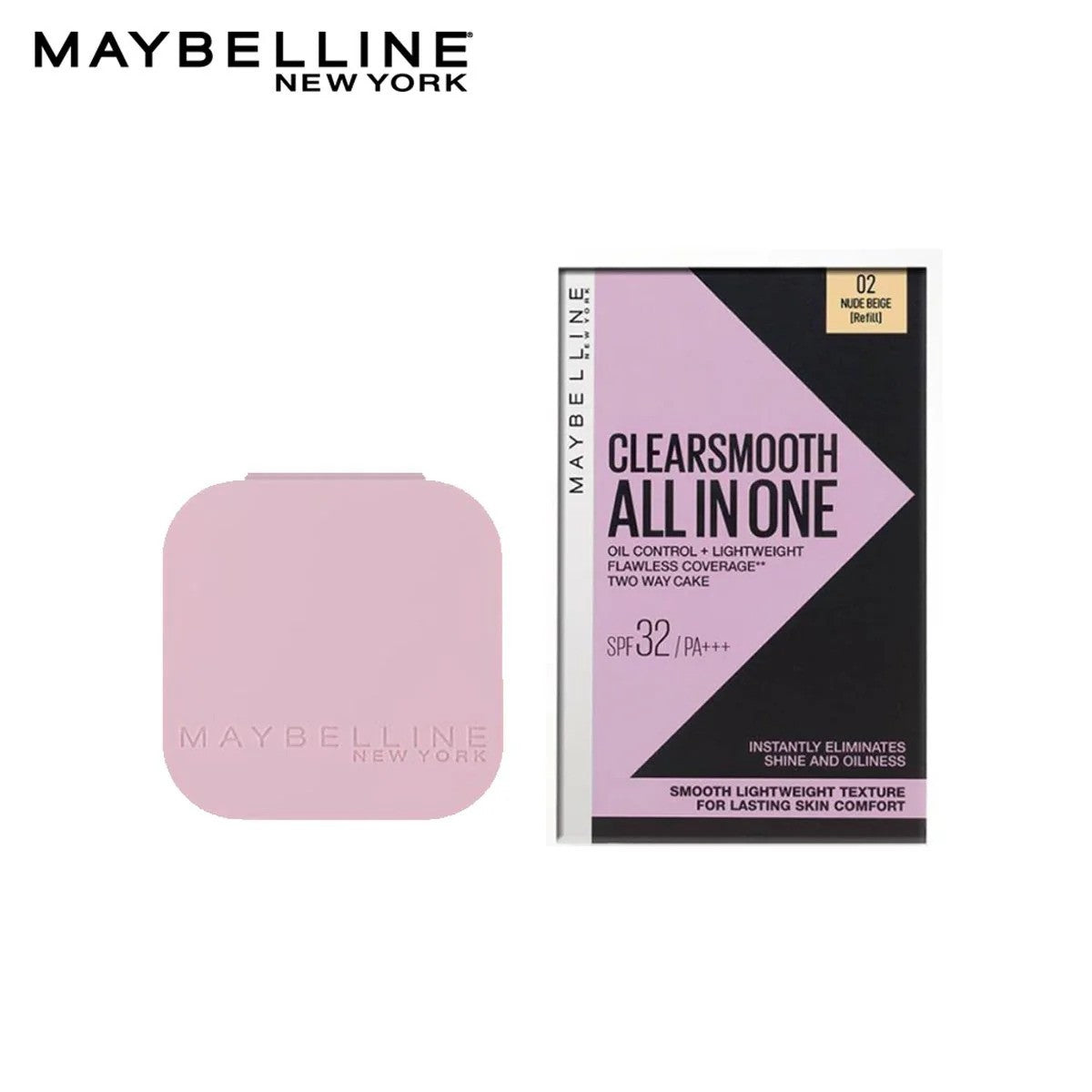 Maybelline clear smooth all in one powder 2 Nude Beige