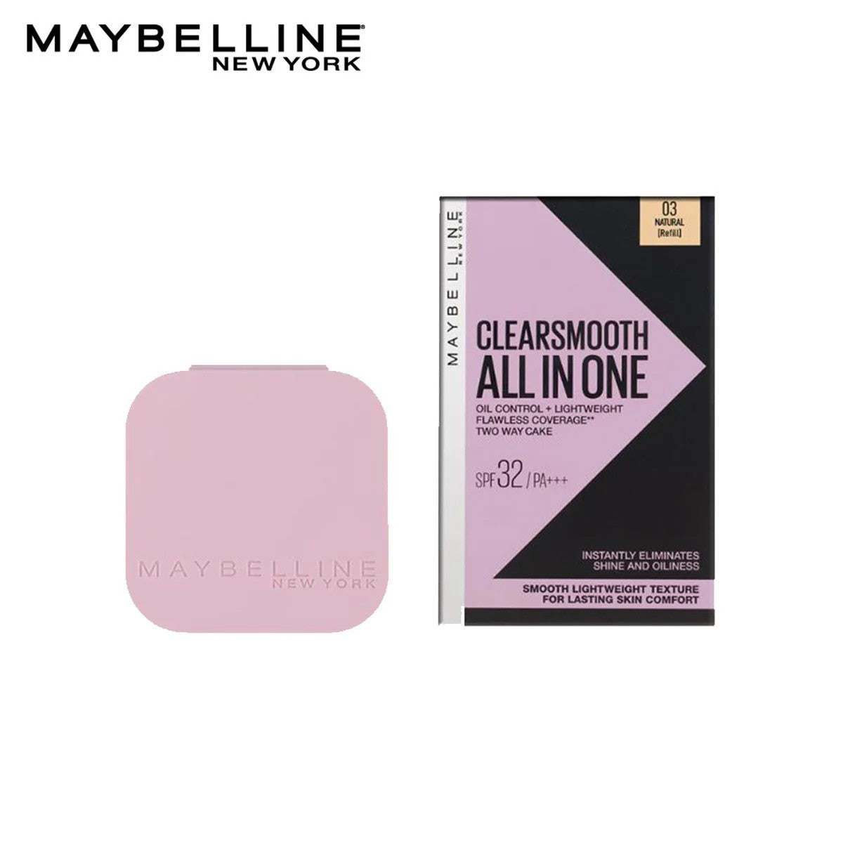 Maybelline clear smooth all in one powder 3 Natural