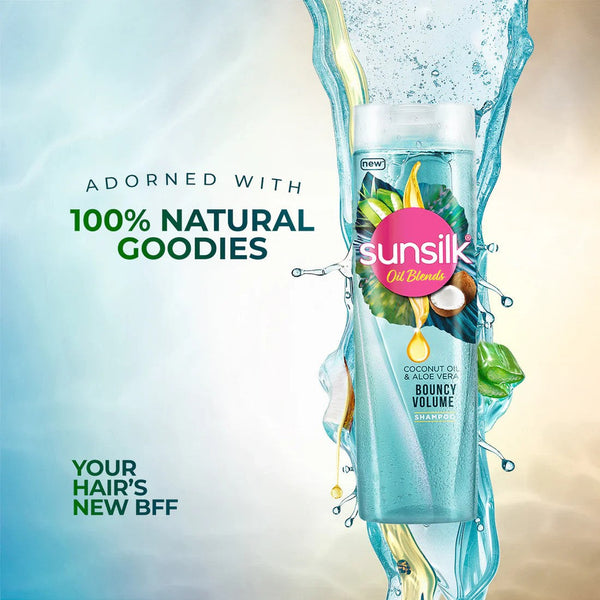 Sunsilk Shampoo COCONUT OIL  & ALOE VERA 380ml