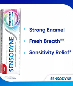 Sensodyne Complete Protection + Superior Cleaning Action Toothpaste 70g
