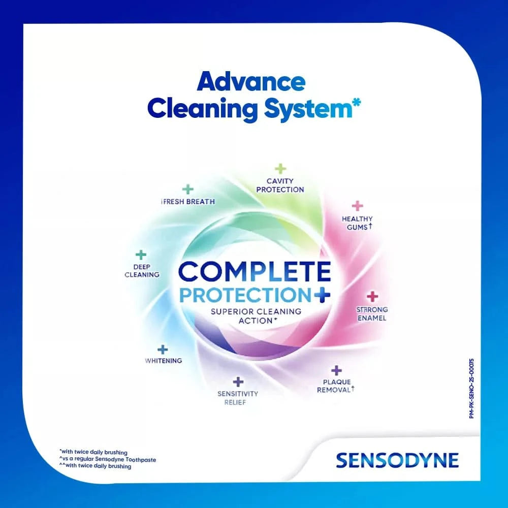 Sensodyne Complete Protection + Superior Cleaning Action Toothpaste 70g