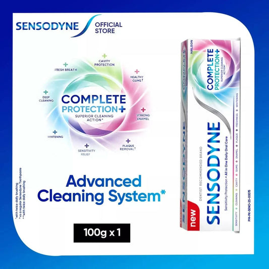 Sensodyne Complete Protection + Superior Cleaning Action Toothpaste 100g