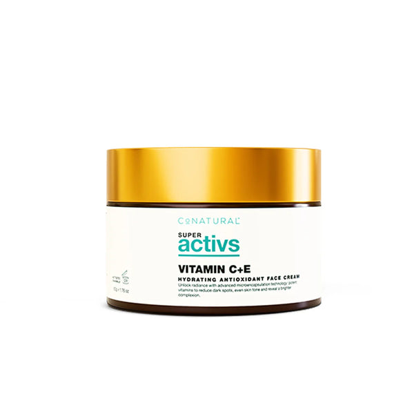 conatural super activs vitamin C+E hydrating cream 50g