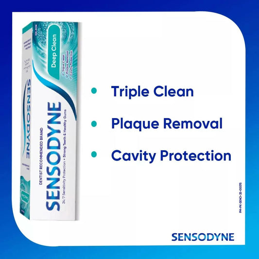 Sensodyne Deep Clean Toothpaste 100g