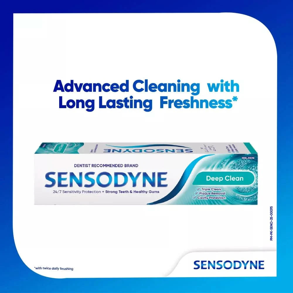 Sensodyne Deep Clean Toothpaste - 70g
