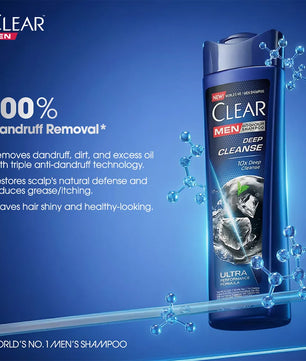 CLEAR SHMP DEEP CLEANSE 185ML