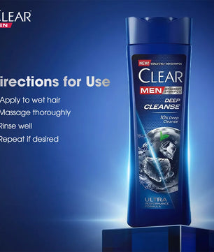 CLEAR SHMP DEEP CLEANSE 185ML