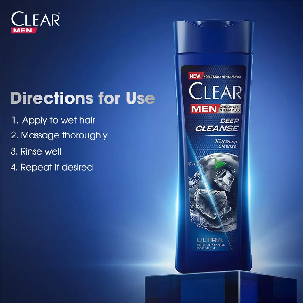 CLEAR SHMP DEEP CLEANSE 185ML