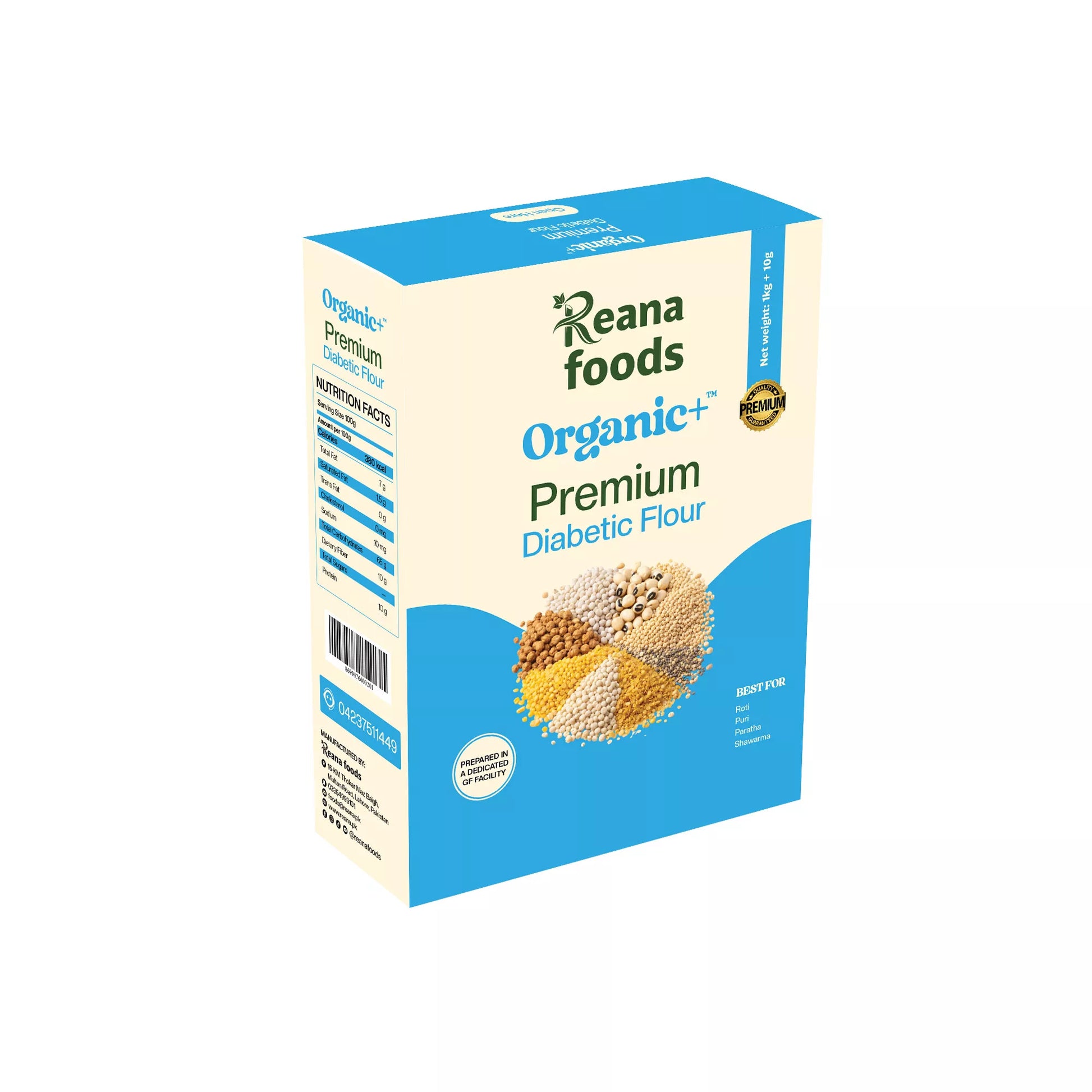 Organic + Diabetic Flour - 1000g