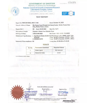 Organic + Diabetic Flour - 1000g