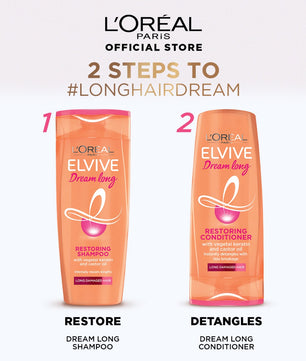L'oreal paris dream long shampoo 175 ml - for longer & stronger hair