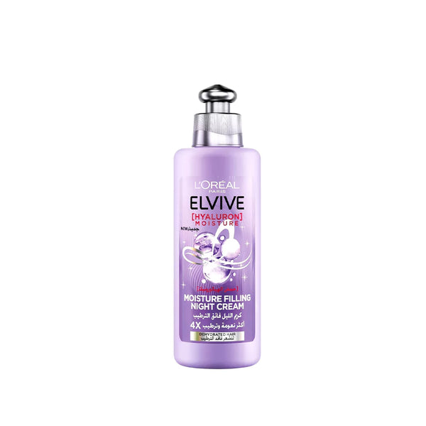 LOreal Paris - Elvive Hyaluron Moisture - Moisture Filling Night Cream - 200ml
