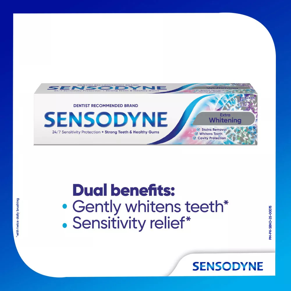 Sensodyne Extra Whitening Toothpaste 100g