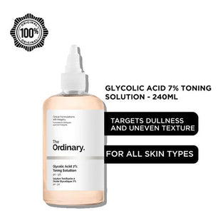 The Ordinary- Glycolic Acid 7% Toning Solution 240Ml