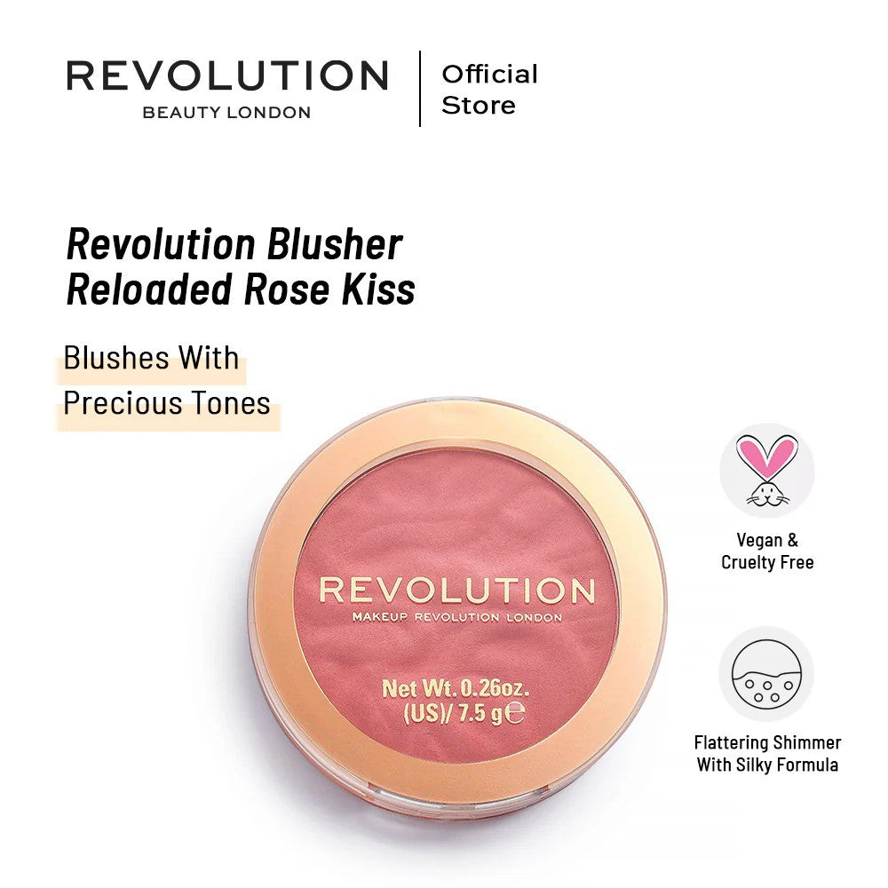 Revolution Blusher Reloaded Rose Kiss