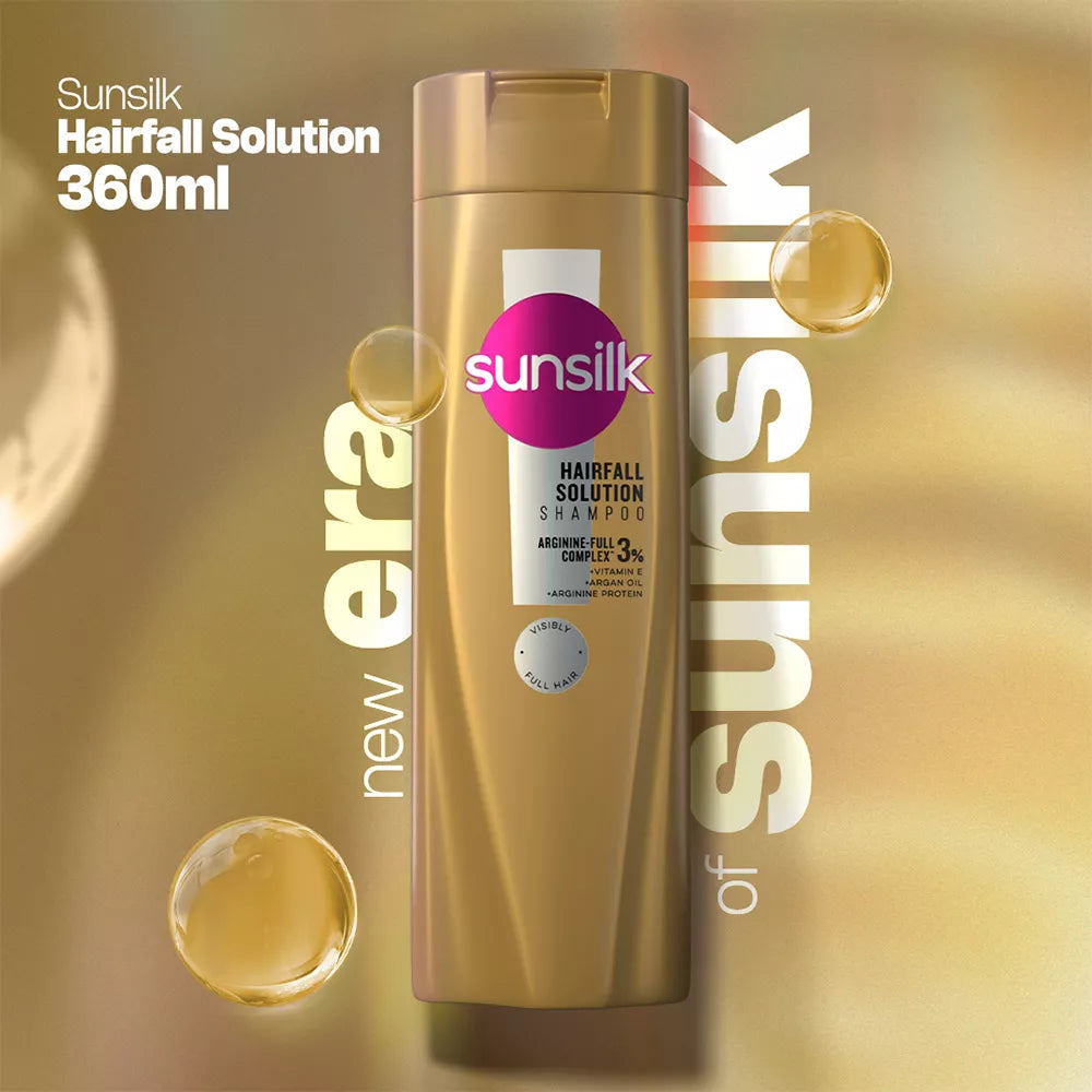 SUNSILK HAIRFALL SOLUTION SHAMPOO 185ML